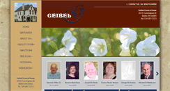 Desktop Screenshot of geibelfuneralhome.com