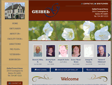 Tablet Screenshot of geibelfuneralhome.com